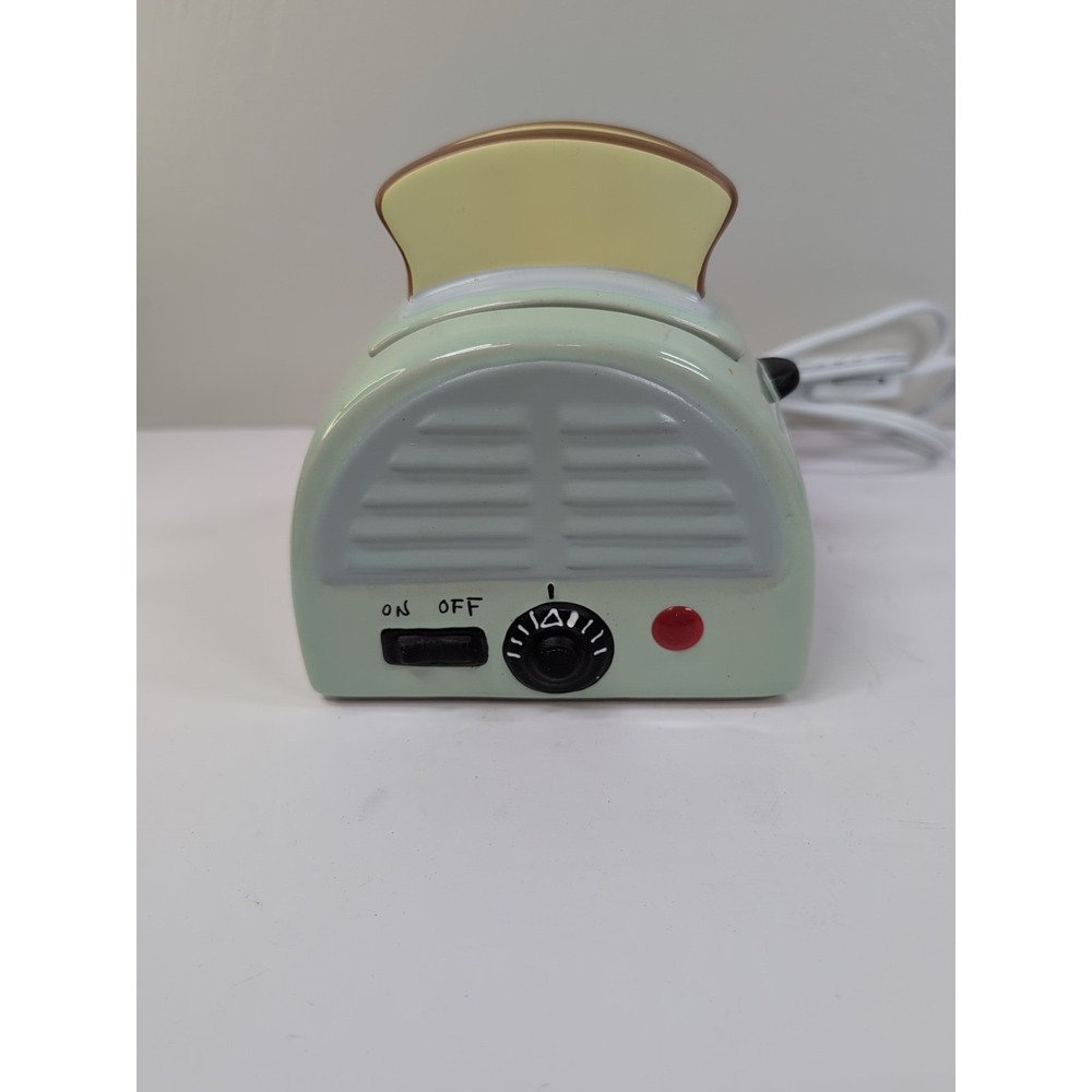 Scentsy MORNING TOAST Wax Warmer, Retro Style